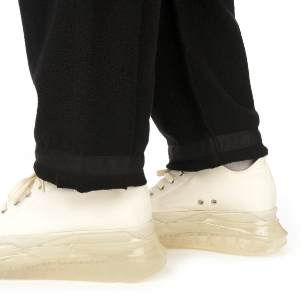 asparagus_ | Inside-Out Baggy Pants Black - Concrete