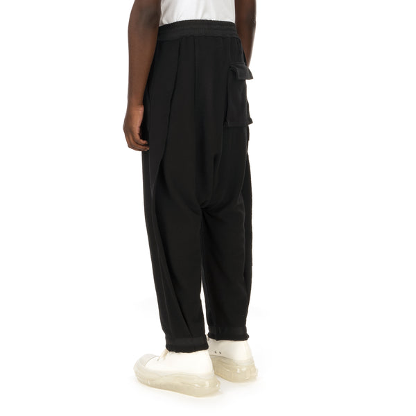 asparagus_ | Inside-Out Baggy Pants Black - Concrete