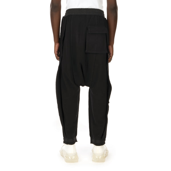 asparagus_ | Inside-Out Baggy Pants Black - Concrete