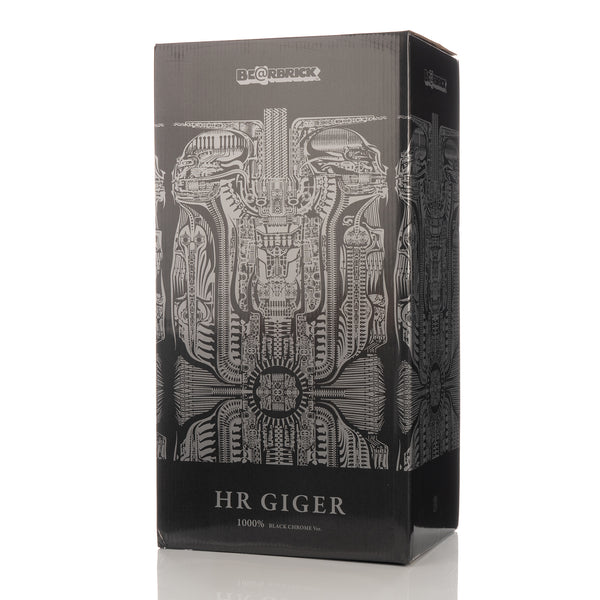 Medicom Toy | Be@rbrick 1000% H.R.GIGER Black Chrome Ver. - Concrete