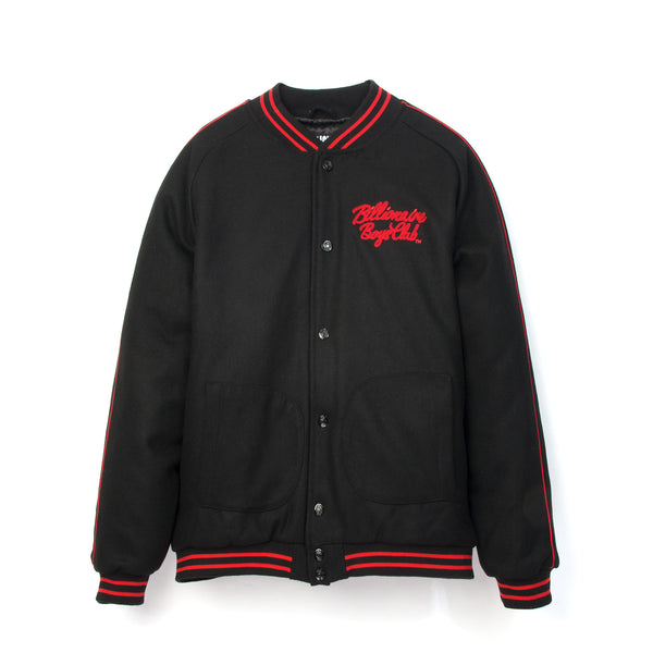 Billionaire Boys Club | Raygun Varsity Jacket Black - Concrete