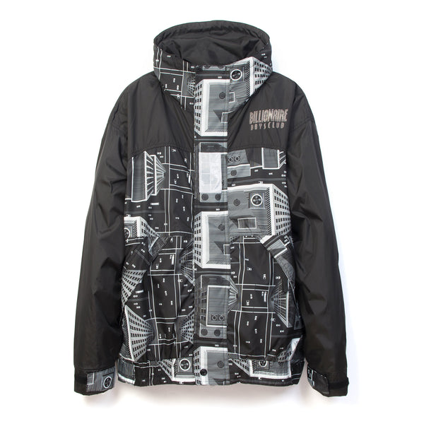 Billionaire Boys Club | Skyscraper Sailing Jacket Black/White - Concrete