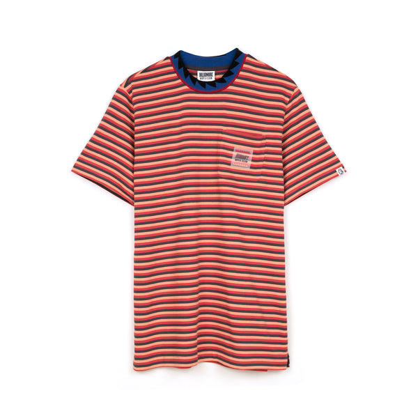 Billionaire Boys Club | Striped Pocket T-Shirt Red - Concrete