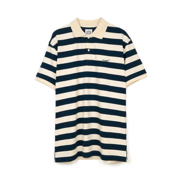 Billionaire Boys Club | Random Stripe Polo Blue - Concrete