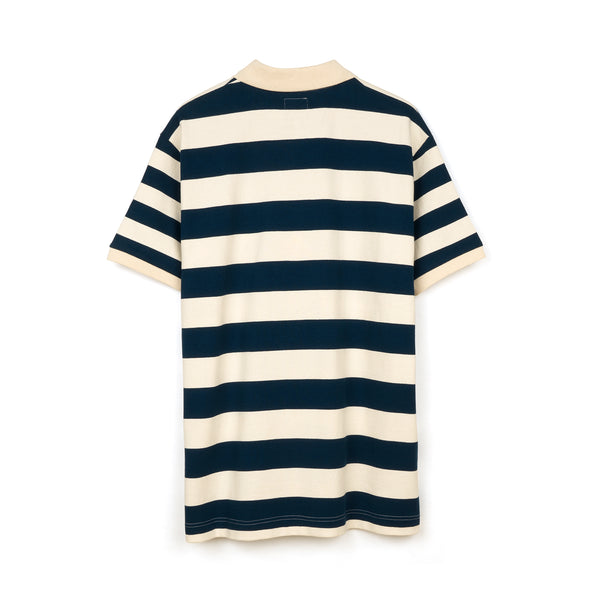 Billionaire Boys Club | Random Stripe Polo Blue - Concrete