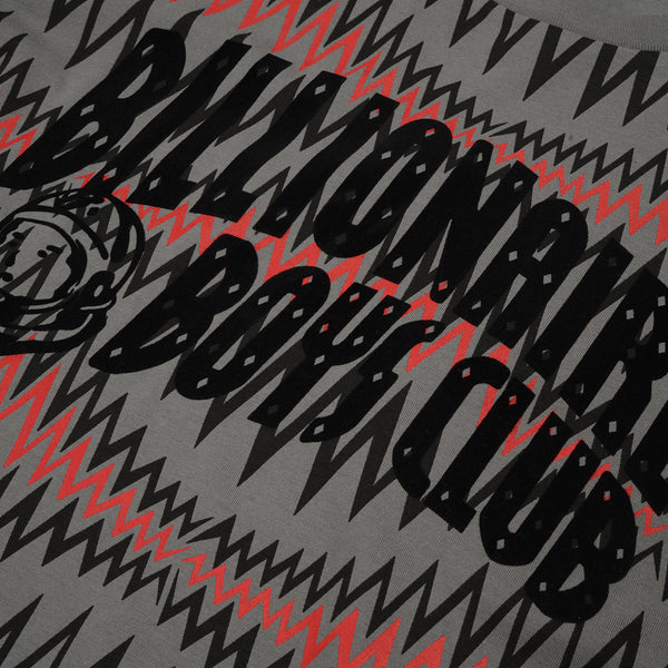 Billionaire Boys Club | Soundwave Arch Logo T-Shirt Grey - Concrete
