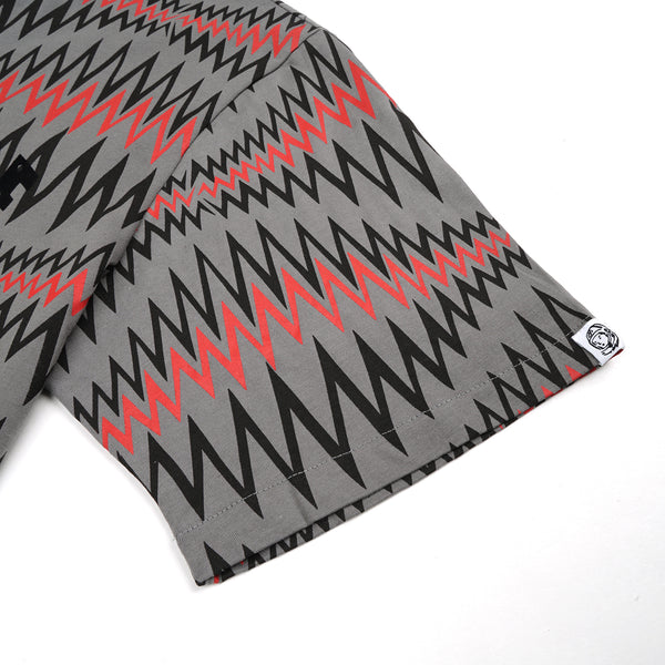 Billionaire Boys Club | Soundwave Arch Logo T-Shirt Grey - Concrete
