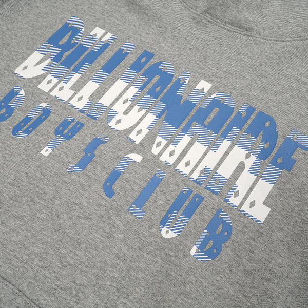 Billionaire Boys Club | Digi Check Fill Popover Hood Heather Grey - Concrete