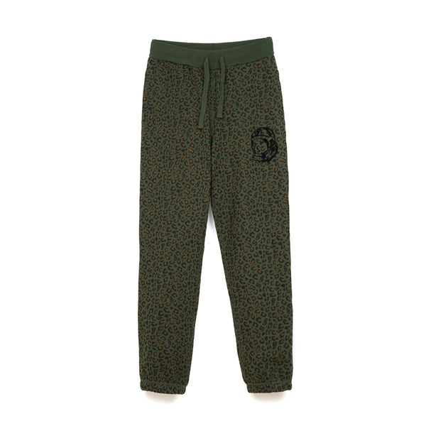 Billionaire Boys Club | Leopard Sweatpants Green - Concrete