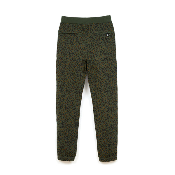 Billionaire Boys Club | Leopard Sweatpants Green - Concrete