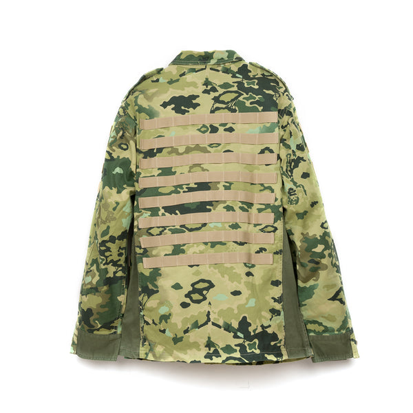 Billionaire Boys Club | Molle System Heavy Military Jacket Green - Concrete