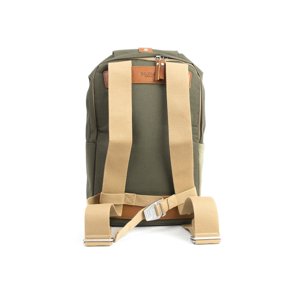Brooks England Dalston Utility Knapsack Small (12Lt) Green Fleck - Concrete