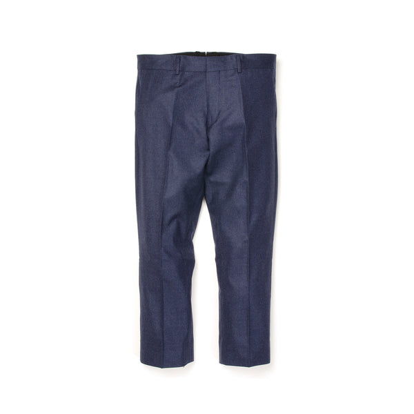 Bedwin & The Heartbreakers | 'Jessee' 9/L Wool Pants Navy - Concrete