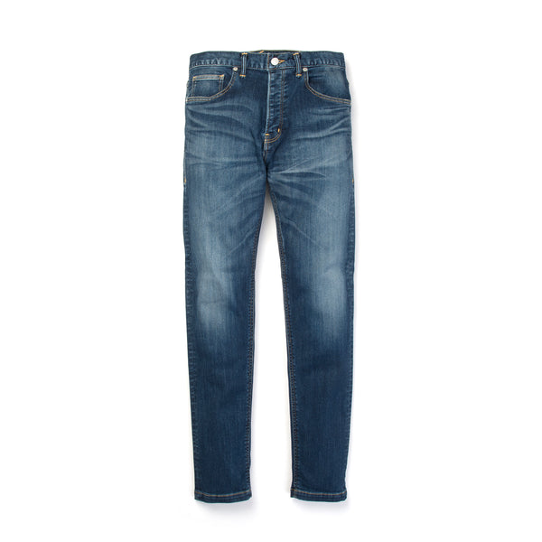 Bedwin & The Heartbreakers | 'Geoffrey' Skinny Fit Stretch Denim FD Indigo - Concrete