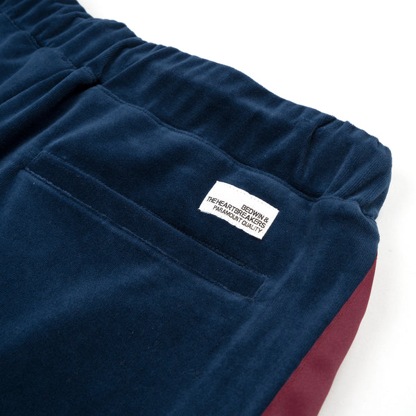 Bedwin & The Heartbreakers | 'Thomas' 10L Straight Fit Veroa Pants Navy - Concrete