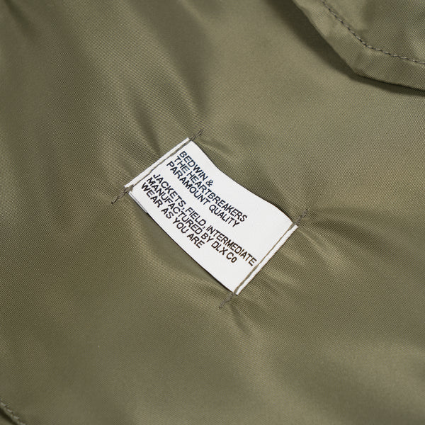 Bedwin & The Heartbreakers | 'Gordon' Type M-65 Field Jacket Olive - Concrete