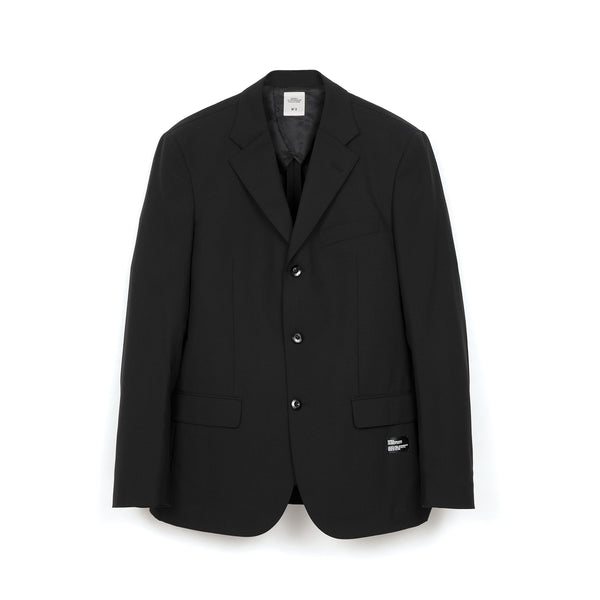 Bedwin & The Heartbreakers | 'Michael' 3B Cordura Wool Tylor Jacket Black - Concrete