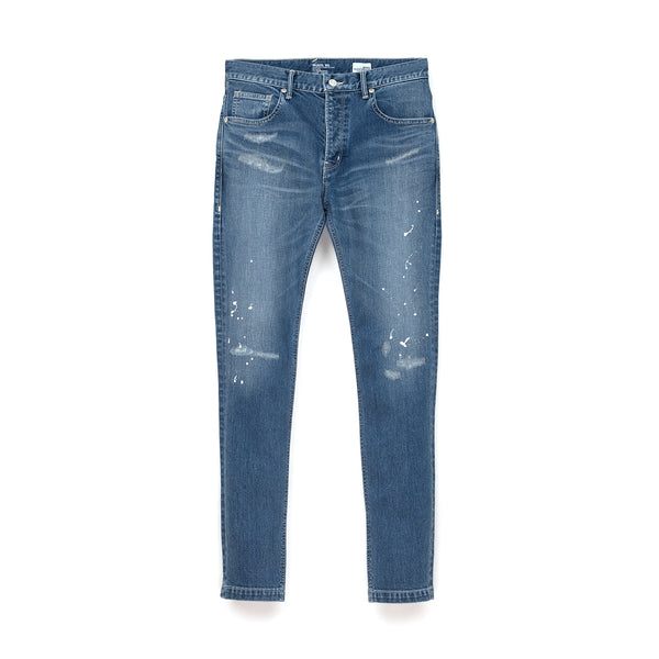Bedwin & The Heartbreakers | 'Geoffrey' Skinny Fit Stretch Denim Rep Indigo - Concrete