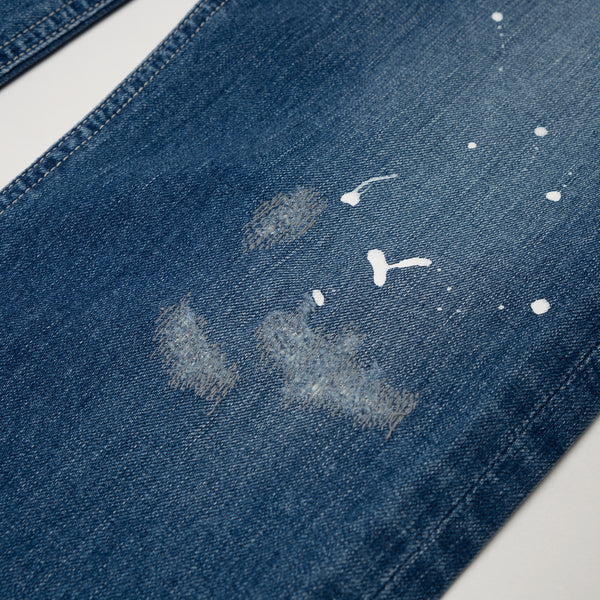 Bedwin & The Heartbreakers | 'Geoffrey' Skinny Fit Stretch Denim Rep Indigo - Concrete