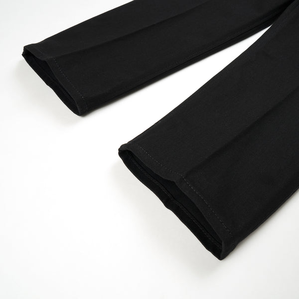 Bedwin & The Heartbreakers | 'Jessee' 9L Denim Pants Raw Black - Concrete
