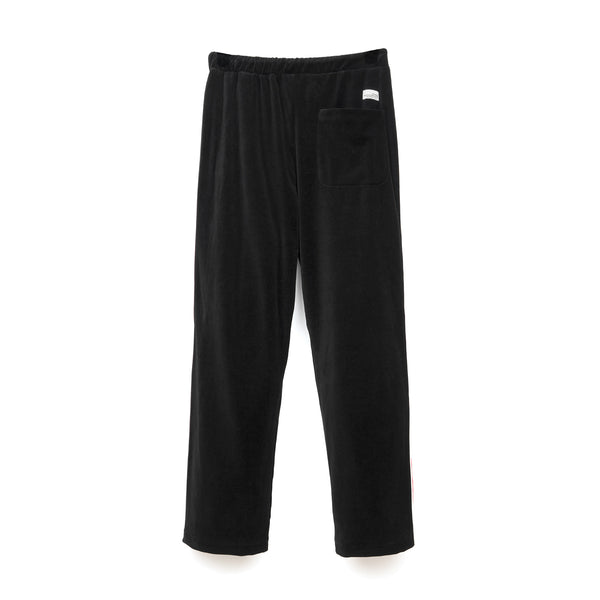 Bedwin & The Heartbreakers | 'Thomas' 10/L Velour Pants Black - Concrete