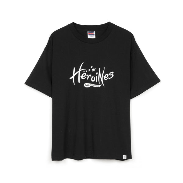 Bedwin & The Heartbreakers | 'Cabaleero' Print T-Shirt Black - Concrete