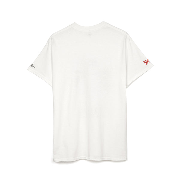 Bedwin & The Heartbreakers | 'Robin' S/S Photo Print T-Shirt White - Concrete