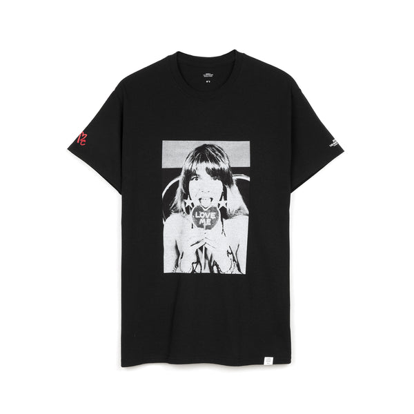 Bedwin & The Heartbreakers | 'Robin' S/S Photo Print T-Shirt Black - Concrete