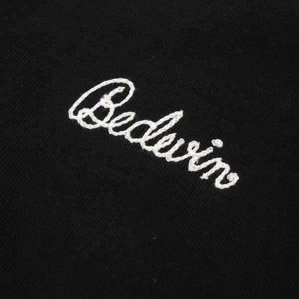 Bedwin & The Heartbreakers | x Everlast 'Roman' C-Neck Sweat Black - Concrete