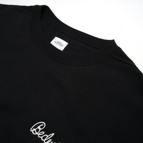 Bedwin & The Heartbreakers | x Everlast 'Roman' C-Neck Sweat Black - Concrete