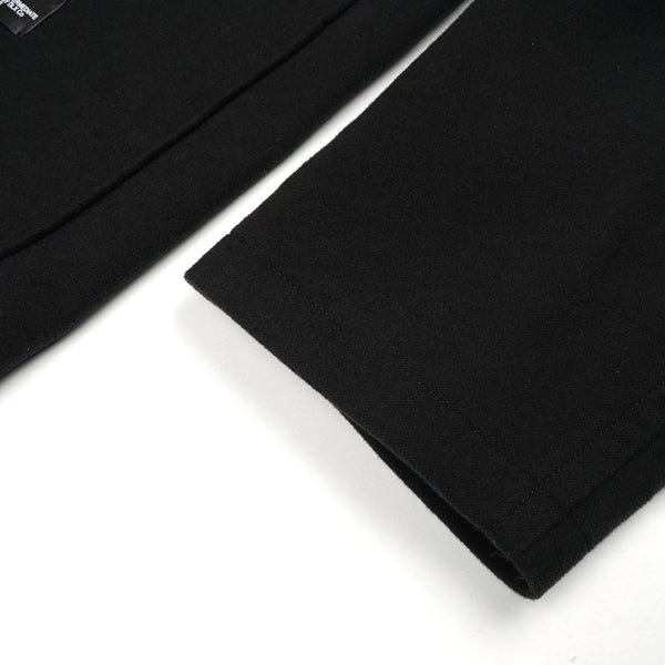Bedwin & The Heartbreakers | 'Michael' 3B Cotton Moleskin Jacket Black - Concrete