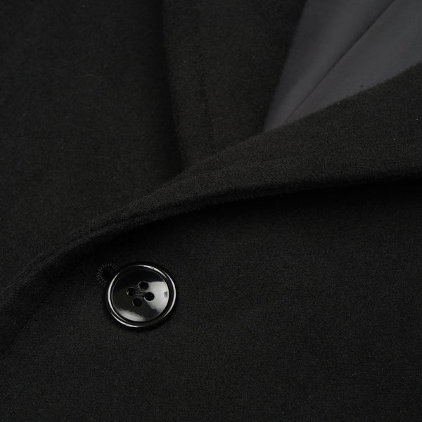 Bedwin & The Heartbreakers | 'Michael' 3B Cotton Moleskin Jacket Black - Concrete