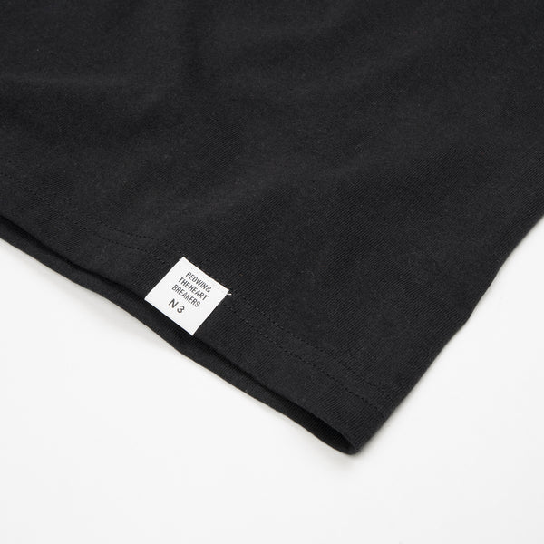 Bedwin & The Heartbreakers | 'Cabaleero' Print T-Shirt Black - Concrete