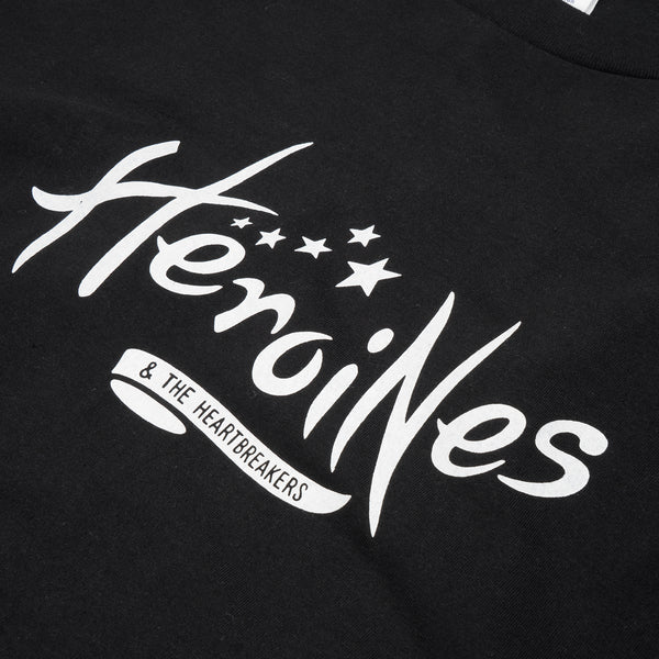 Bedwin & The Heartbreakers | 'Cabaleero' Print T-Shirt Black - Concrete
