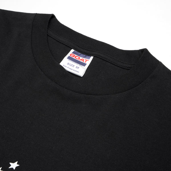 Bedwin & The Heartbreakers | 'Cabaleero' Print T-Shirt Black - Concrete