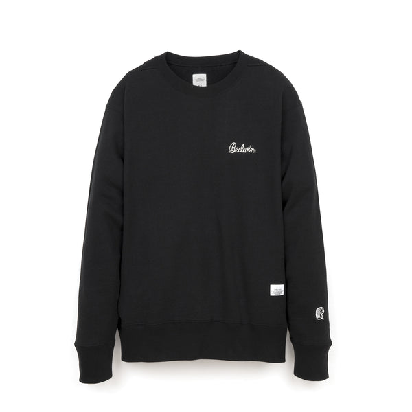 Bedwin & The Heartbreakers | x Everlast 'Roman' C-Neck Sweat Black - Concrete