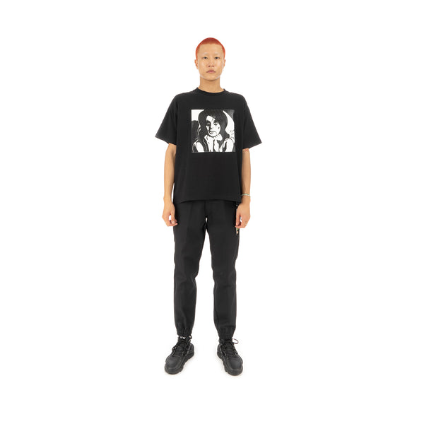 Bedwin & The Heartbreakers | 'Cooper' Short Sleeve Print T-Shirt Black - Concrete