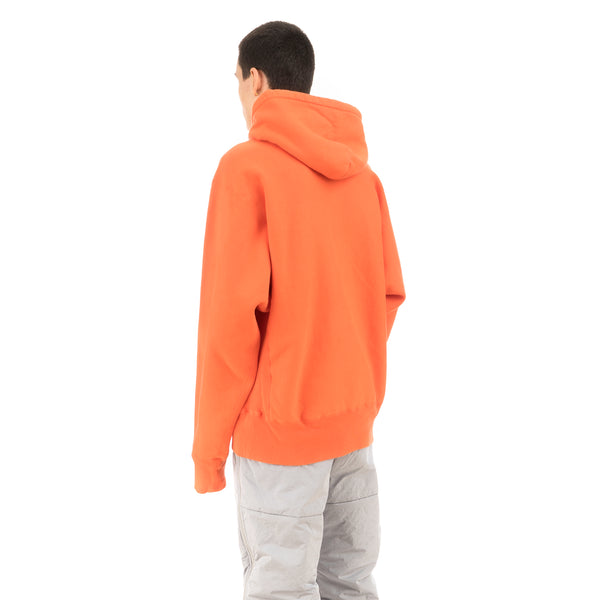 Bedwin & The Heartbreakers | 'David' Heavy Cotton Pullover Hoodie Orange - Concrete