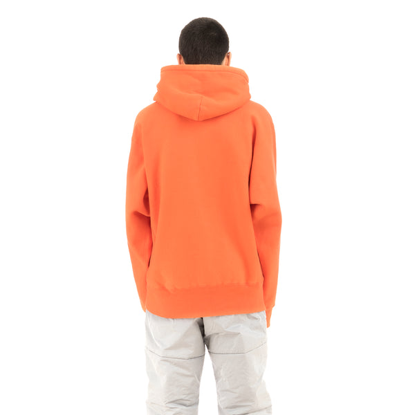 Bedwin & The Heartbreakers | 'David' Heavy Cotton Pullover Hoodie Orange - Concrete
