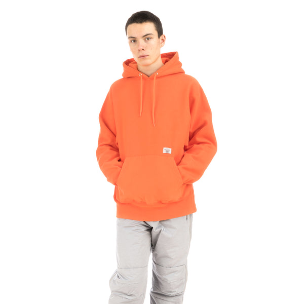 Bedwin & The Heartbreakers | 'David' Heavy Cotton Pullover Hoodie Orange - Concrete