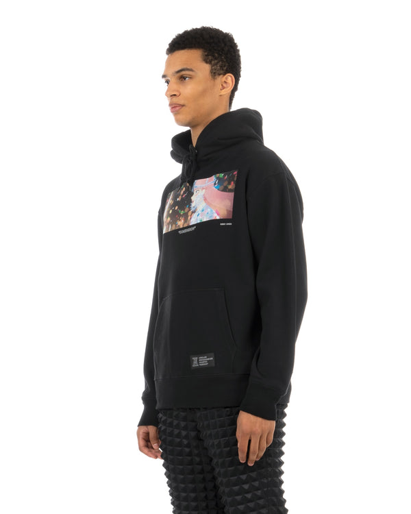 ANREALAGE | 'Belle' Hoodie Black - Concrete