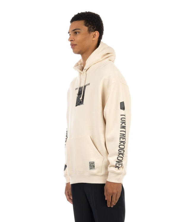 Medicom Toy | x Bridge Ship House Brushed Hoodie Off White - Concrete