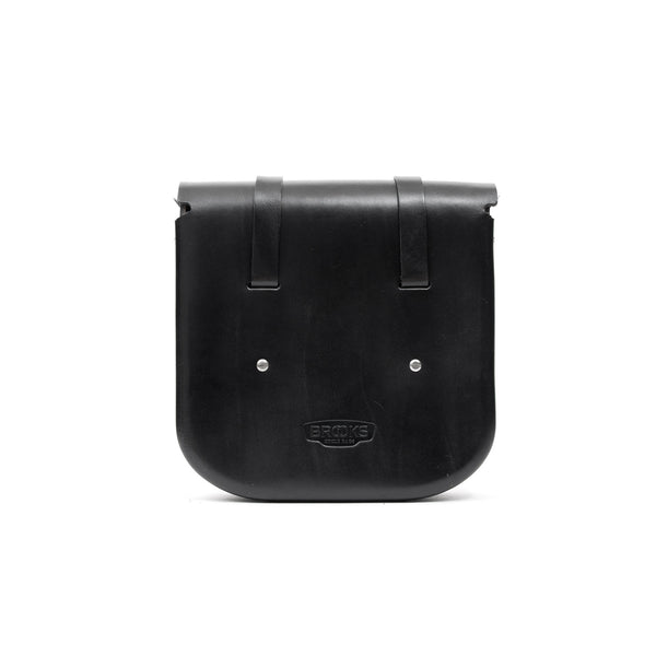 Brooks England B3 Leather Bag Black (large) - Concrete