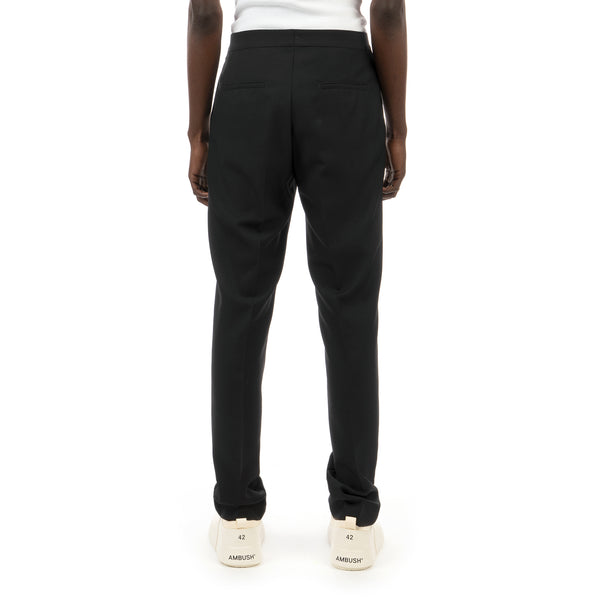 AMBUSH | Slim Fit Suit Pants Black - Concrete