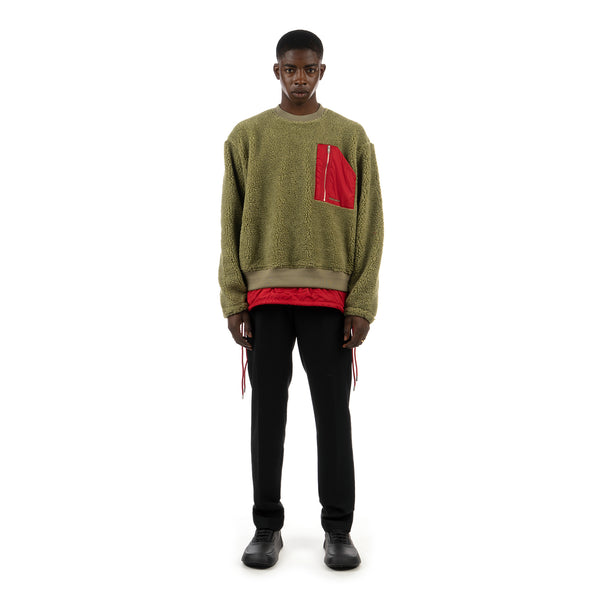 AMBUSH | Slim Fit Suit Pants Black - Concrete