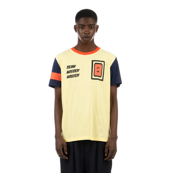 VIKTOR&ROLF | Printed Jersey T-Shirt Yellow - Concrete