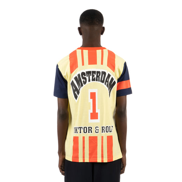 VIKTOR&ROLF | Printed Jersey T-Shirt Yellow - Concrete