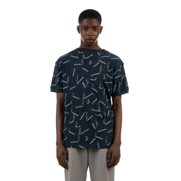 VIKTOR&ROLF | Cigarette Jersey T-Shirt Navy - Concrete