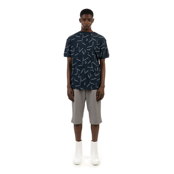 VIKTOR&ROLF | Cigarette Jersey T-Shirt Navy - Concrete