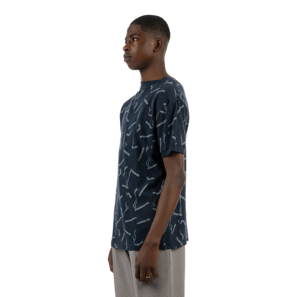 VIKTOR&ROLF | Cigarette Jersey T-Shirt Navy - Concrete